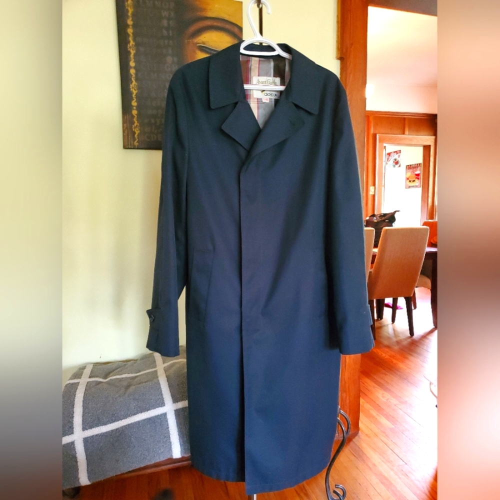 Men's Avant Garde trench style jacket, size 42 Tall